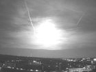 This photo of Wednesday night's fireball is taken from a Webcam at the University of Wisconsin in Madison that caught it on video. (Photo provided)